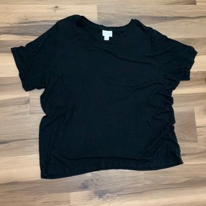 Ava & Viv short sleeve black shirt